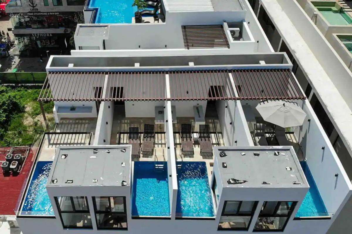 Stayon5A.Av.Penthouse With Privatepool Freeparking 普拉亚卡门 外观 照片