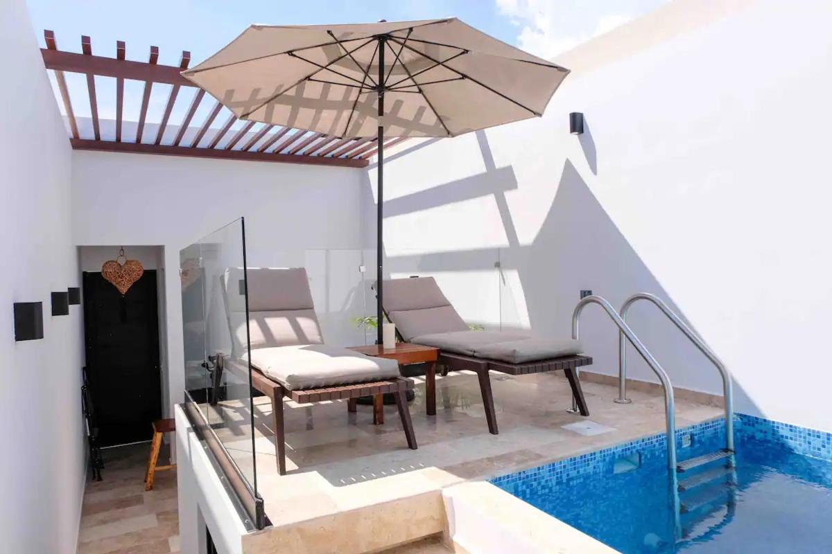 Stayon5A.Av.Penthouse With Privatepool Freeparking 普拉亚卡门 外观 照片